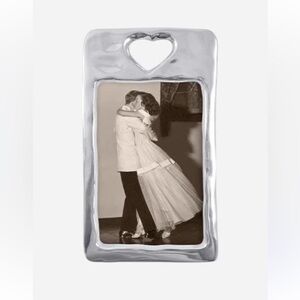 Mariposa Silver Heart Photo Frame
